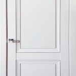 Дверь межкомнатная Decanto 1  Белый бархат / Глухая