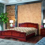 Кровать Карина-6 1400 Цвет: Орех темный