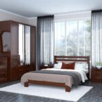 Кровать Вероника 1200 Цвет Орех темный