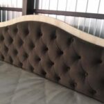 Изголовье Кровать Дели (1,6) мягкое изголовье велюр шоколад