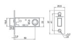 Защелка магнитная Ренц INMagn 5-50 MBN 2