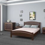 Кровать Камелия-3 1200 Цвет Орех