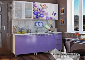 Кухня 2,0м  Люкс  модульная Ирис 1