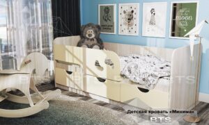 Кровать Минима лего 1,6 крем 1