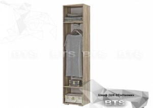 Наоми Шкаф ШК-25 графит 2