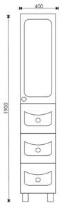 Пенал  Chloe 40 1
