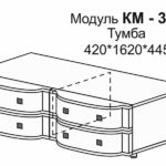 Тумба Камелия КМ-316