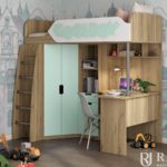 Кровать 3D эксклюзив ДН-85 1934*2038*1202 (спальное место 900*2000) Бортик заказывается дополнительно!!!!