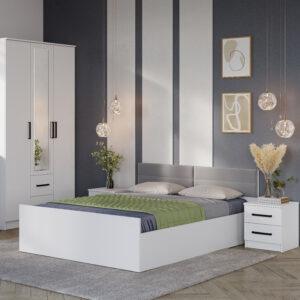 Кровать 1,2 Фьюжн КР-08 белый 2